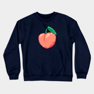 Peachy Pixels Crewneck Sweatshirt